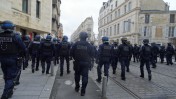 Blocages et manifestations contre la passage en force d'article 49.3 réforme des retaites . Bordeaux 17 et 18 mars 2023